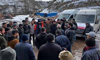 Çorum’un Dodurga ilçesinden 100 maden işçisi deprem bölgesine gitti
