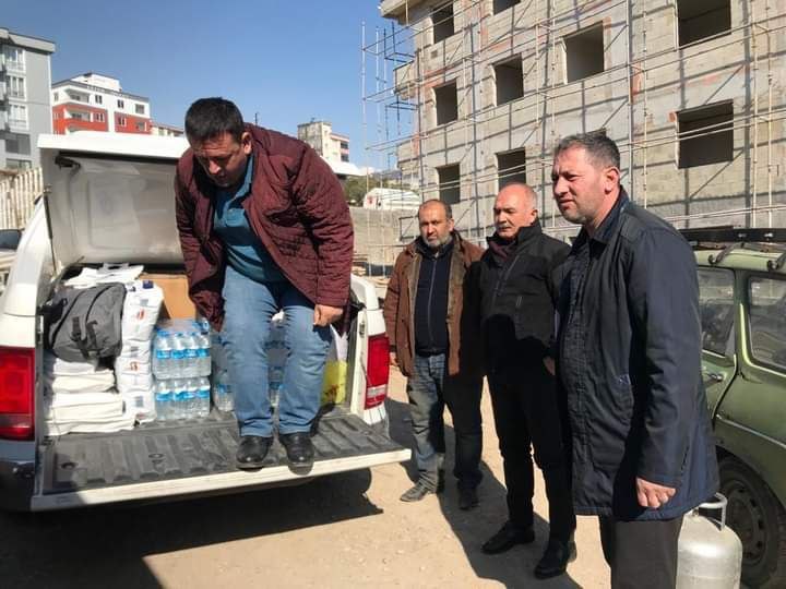 Dodurga Belediye Başkanı Aydın’dan afet bölgesine ziyaret