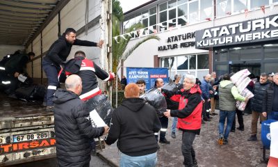 Doğu Marmara ve Batı Karadeniz’den deprem bölgelerine yardım seferberliği sürüyor