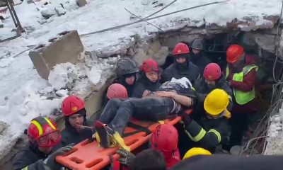 Elbistan’da enkaz altında kalan kadın 52 saat sonra kurtarıldı