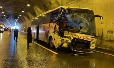 GÜNCELLEME – Anadolu Otoyolu’nda zincirleme trafik kazasında 1 kişi öldü, 6 kişi yaralandı