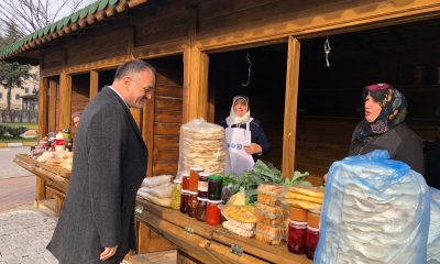 Salıpazarı Belediye Başkanı Akgül, Organik ve Doğal Ürünler Pazarı’nı gezdi