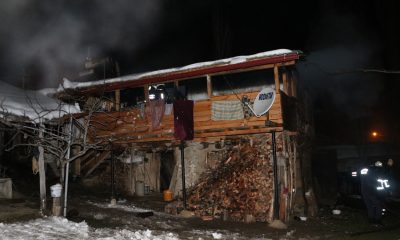 Samsun’da evde çıkan yangında bir kişi hayatını kaybetti