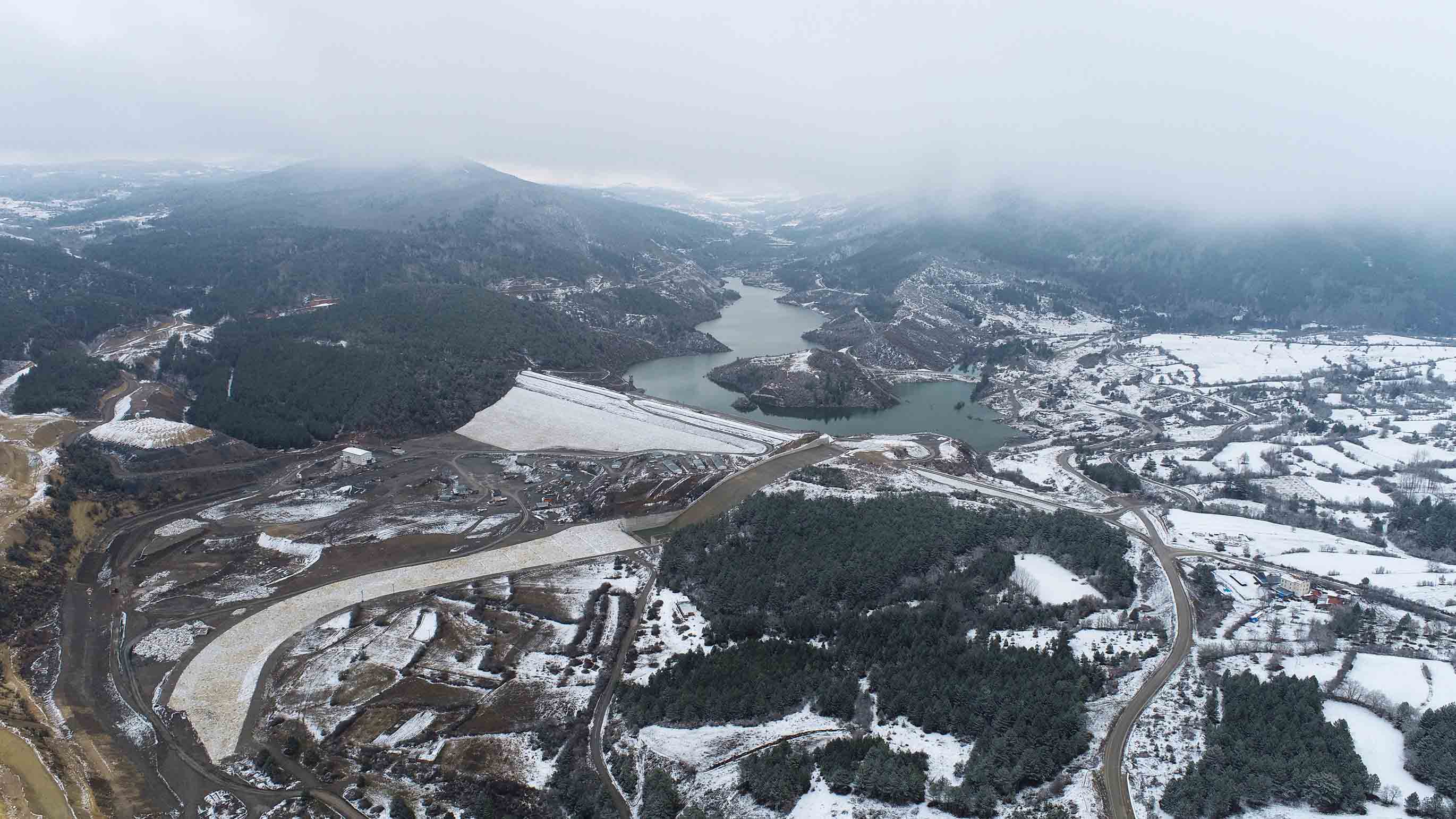 Tarım arazilerini suyla buluşturacak Araç Barajı’nda 4 milyon metreküp su depolandı