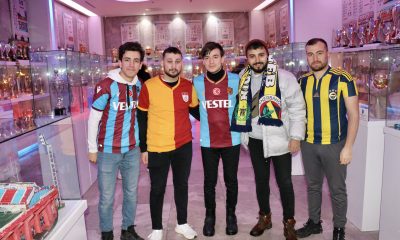 Trabzon’a gelen futbolseverler, Şamil Ekinci Müzesi’ni ziyaret etti