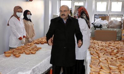 Trabzon’da okulda üretilen günlük 15 bin ekmek deprem bölgesine gönderiliyor