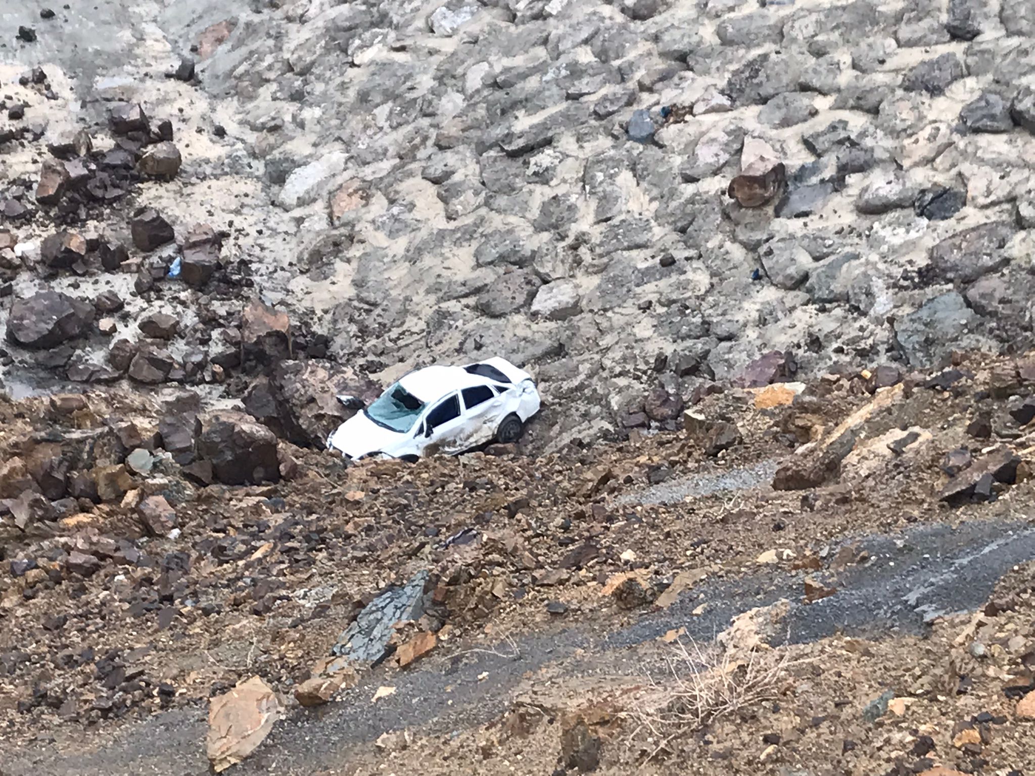 Artvin’de uçuruma yuvarlanan otomobildeki 3 kişi yaralandı