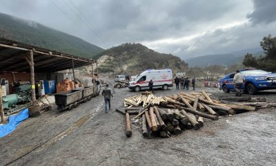 Bolu’da maden ocağında meydana gelen göçükte 7 işçi hafif yaralandı