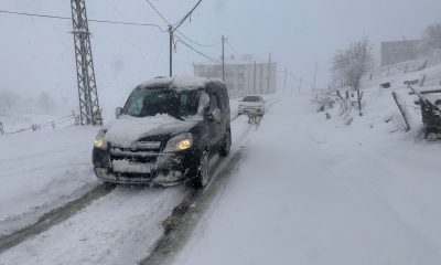 Giresun ve Rize’nin yüksek kesimlerinde kar yağışı etkili oluyor