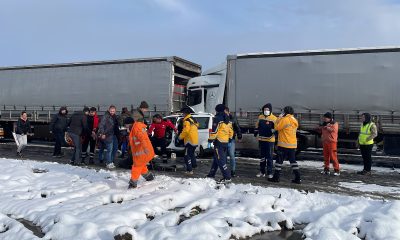 GÜNCELLEME 2 – Anadolu Otoyolu’nun Bolu kesiminde zincirleme kaza ulaşımı aksattı