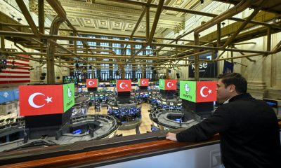 New York Borsası, Martı’yı Türk bayraklarıyla karşıladı