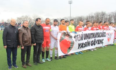 Samsun’da depremde hayatını kaybeden futbolcu Yasin Güvenç unutulmadı
