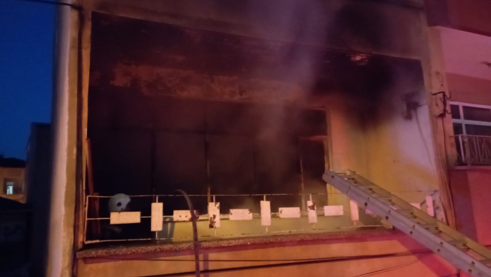 Samsun’da evde çıkan yangın hasara yol açtı