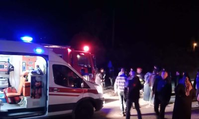 Samsun’da iki otomobilin çarpışması sonucu 7 kişi yaralandı