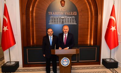 Bakan Karaismailoğlu, Trabzon Valiliğini ziyaret etti