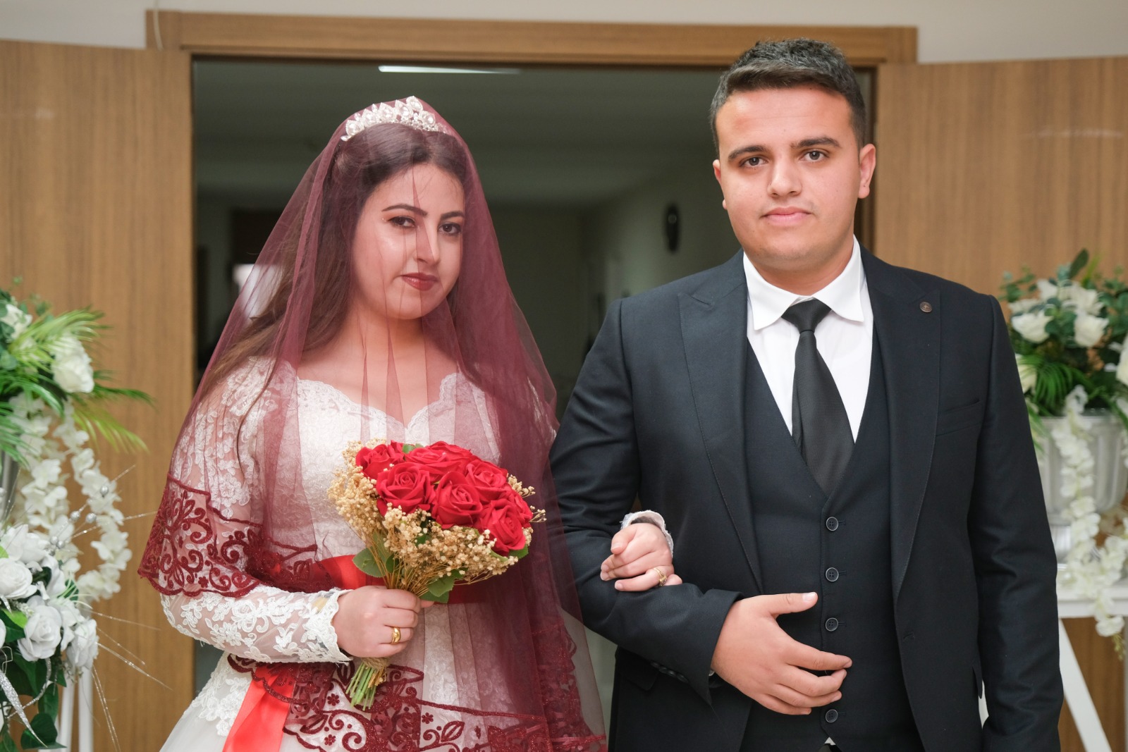 Deprem nedeniyle düğünlerini erteleyen afetzede çift, Giresun’da evlendi