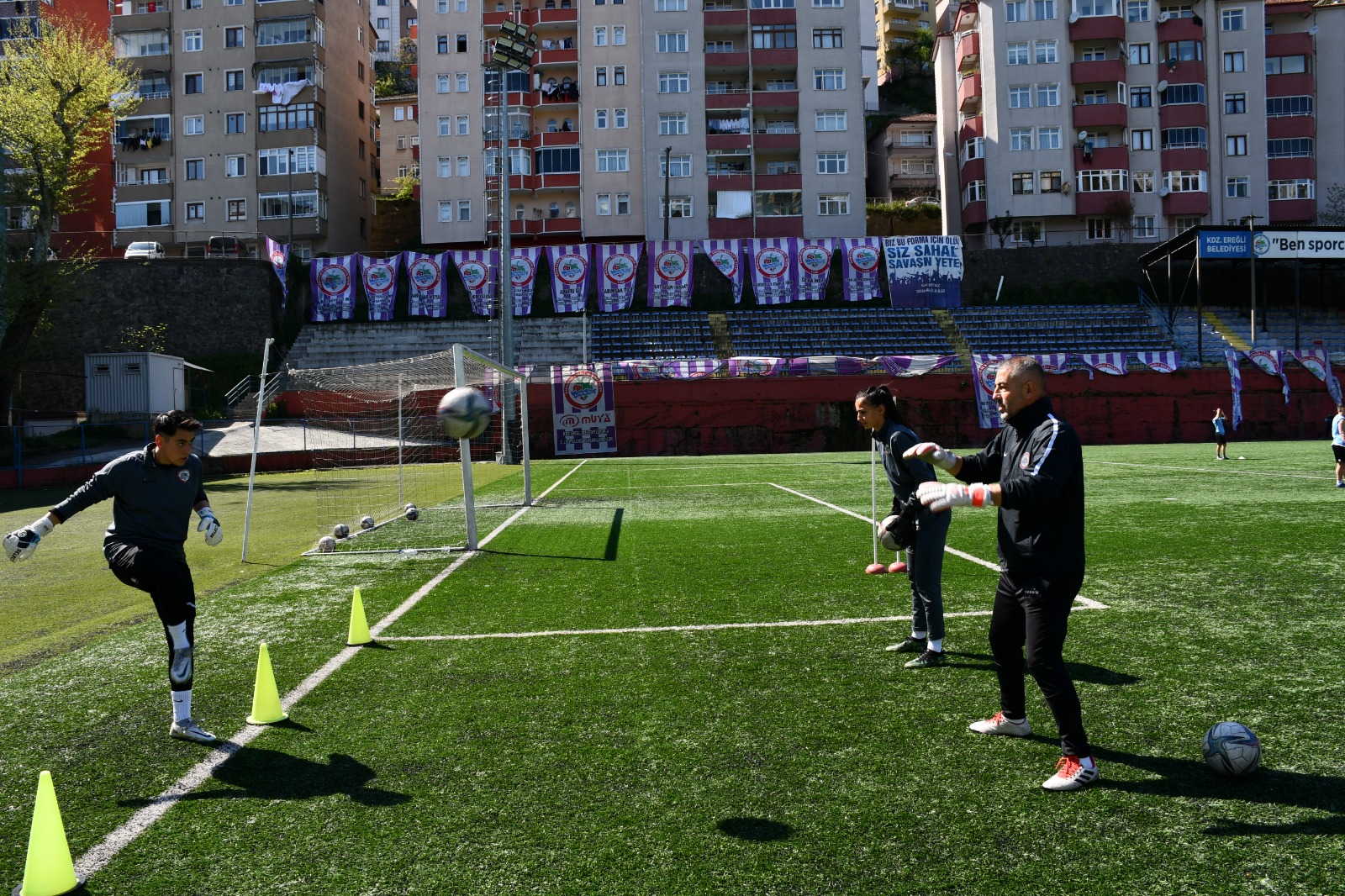 Ereğli Belediyespor’da Amedspor maçı hazırlığı