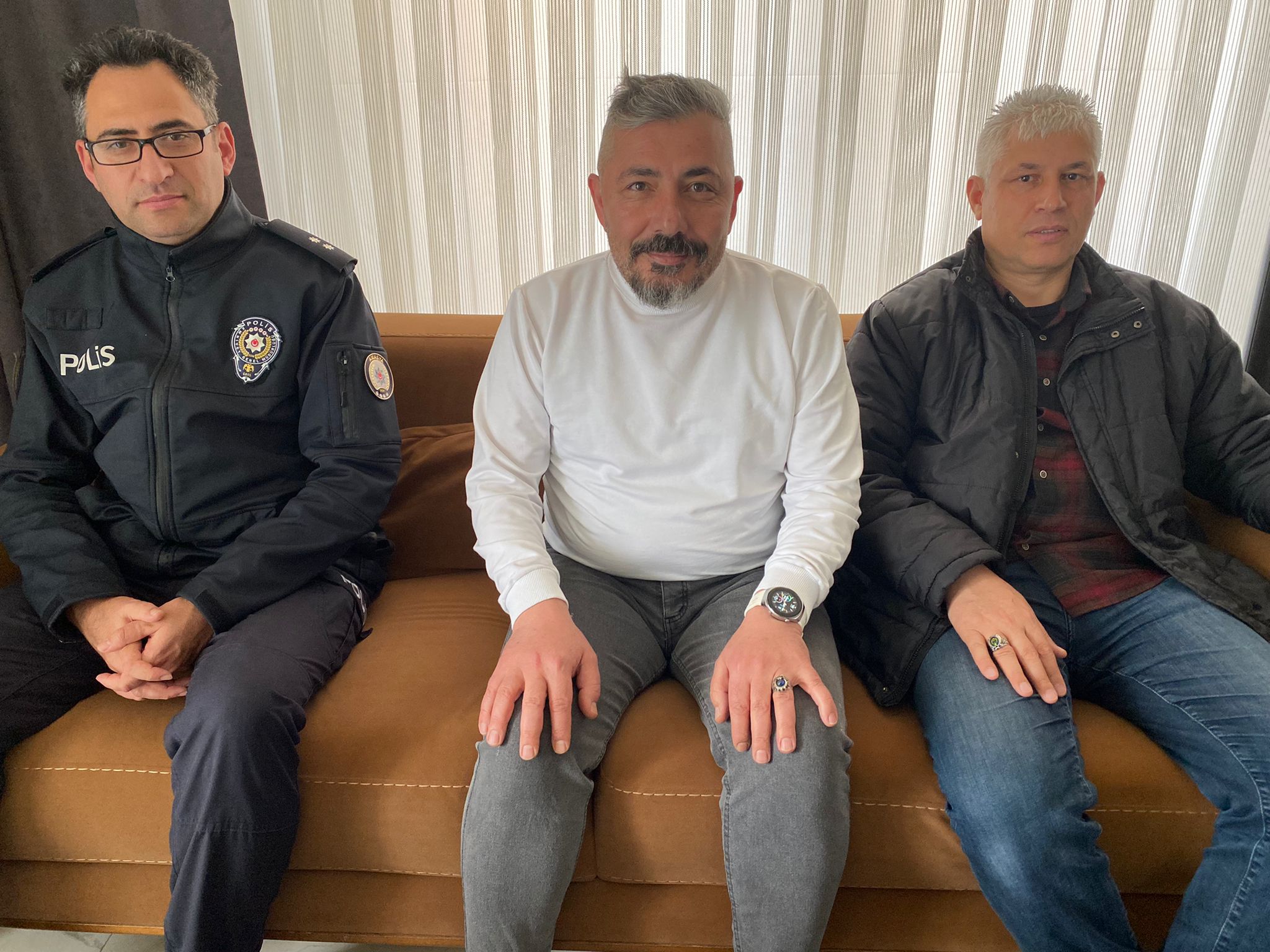 Gümüşhacıköy’de polisler şehit aileleri ve gazileri ziyaret etti