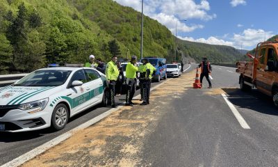 GÜNCELLEME – Kaza nedeniyle kapatılan Bolu Dağı Tüneli İstanbul istikameti açıldı