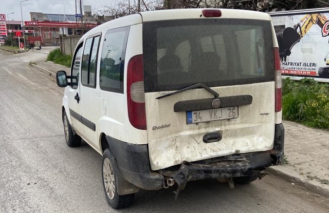 Samsun’da iki aracın karıştığı kazada 2 kişi yaralandı