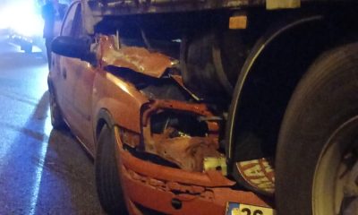 Anadolu Otoyolu’nun Bolu kesimindeki kaza ulaşımı aksattı