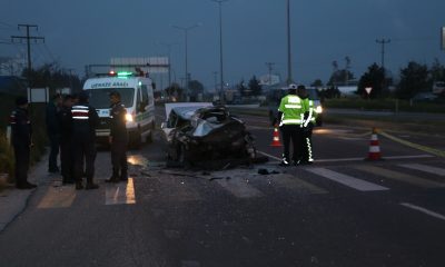 Bolu’da tır ile çarpışan otomobilin sürücüsü öldü