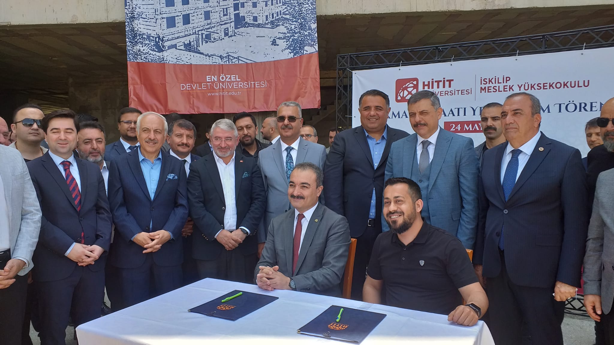 Hitit Üniversitesi İskilip Meslek Yüksekokulu inşaatı için protokol imzalandı