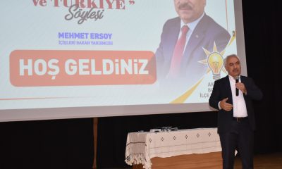 İçişleri Bakan Yardımcısı Ersoy, Sinop’ta “Terör Gerçeği ve Türkiye” söyleşisine katıldı