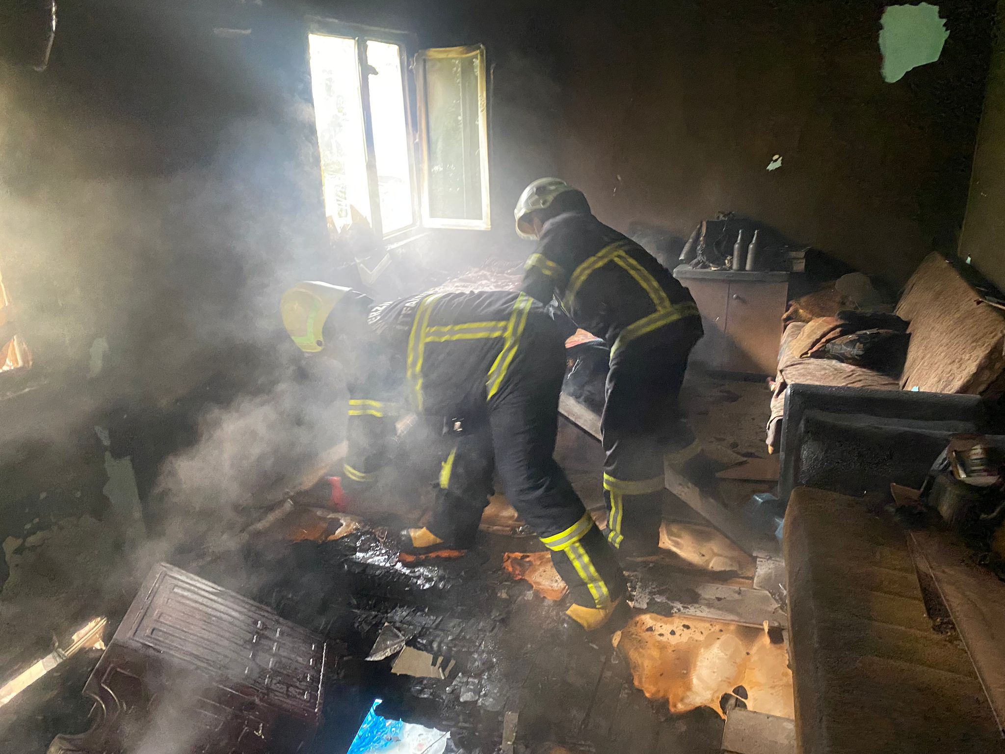Merzifon’da bir evde çıkan yangın kısa sürede söndürüldü