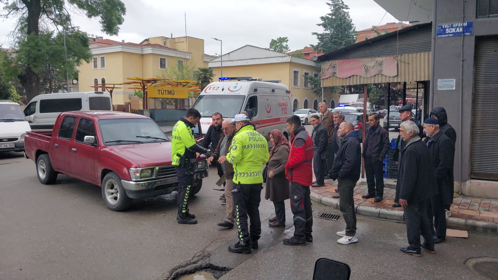 Samsun’da kamyonetin çarptığı elektrikli motosiklet sürücüsü yaralandı
