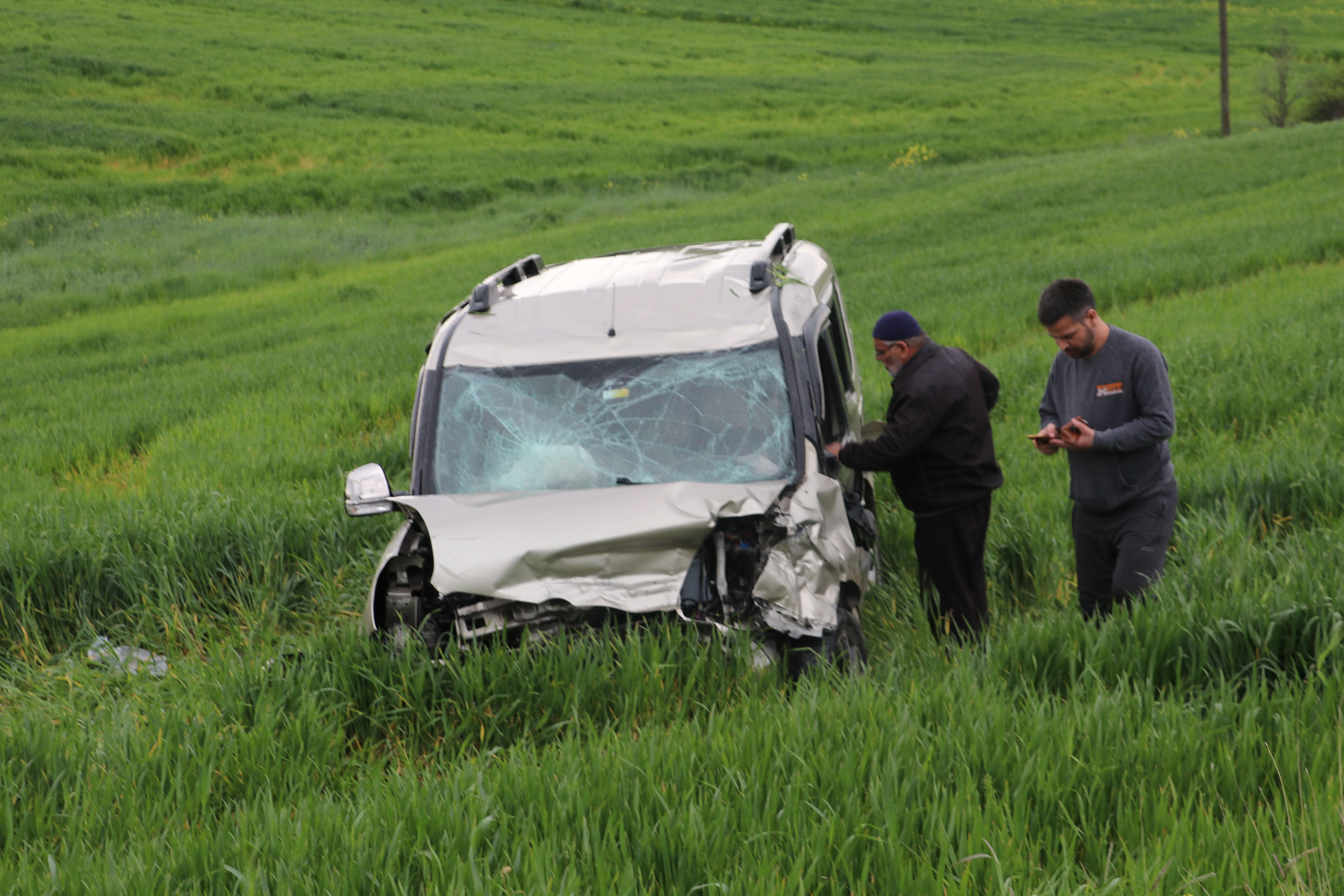 Samsun’da otomobil ile hafif ticari aracın çarpıştığı kazada 3 kişi yaralandı