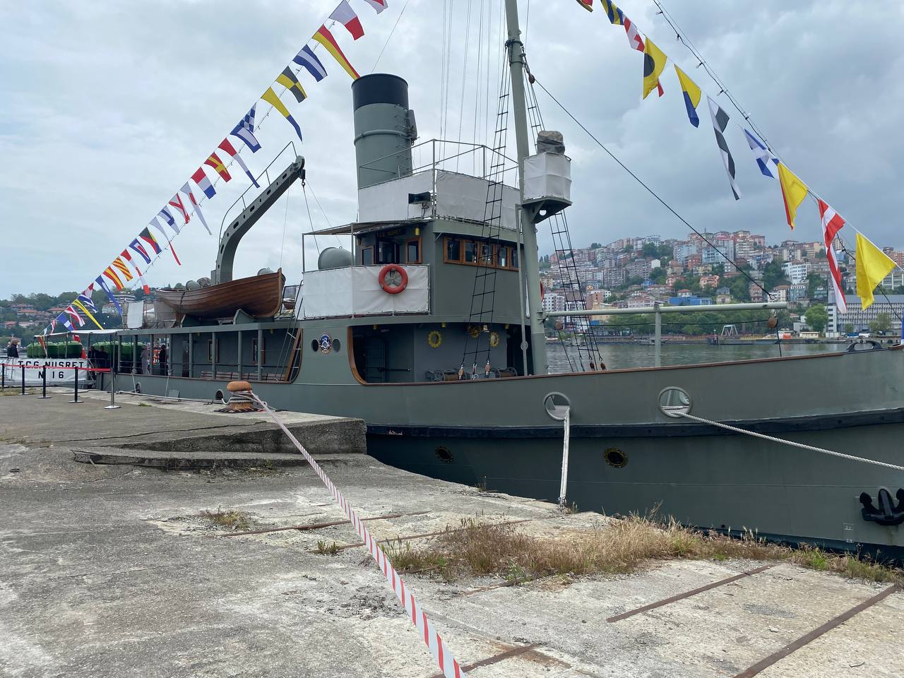 TCG Nusret Müze Gemisi, Zonguldak’ta ziyarete açıldı