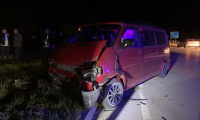 Tokat’ta kamyonet ile otomobilin çarpıştığı kazada 8 kişi yaralandı