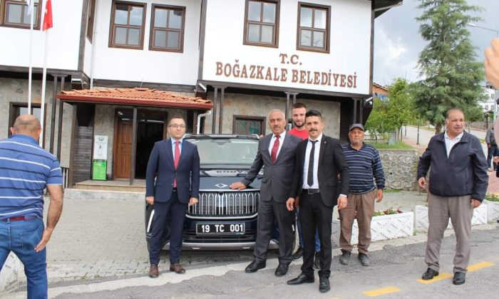 Türkiye’nin yerli otomobili Togg, Hattuşa’da tanıtıldı