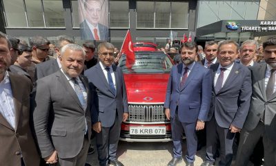 Türkiye’nin yerli otomobili Togg, Karabük’te tanıtıldı