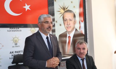 AK Parti Samsun Milletvekili Ersan Aksu Havza’yı ziyaret etti