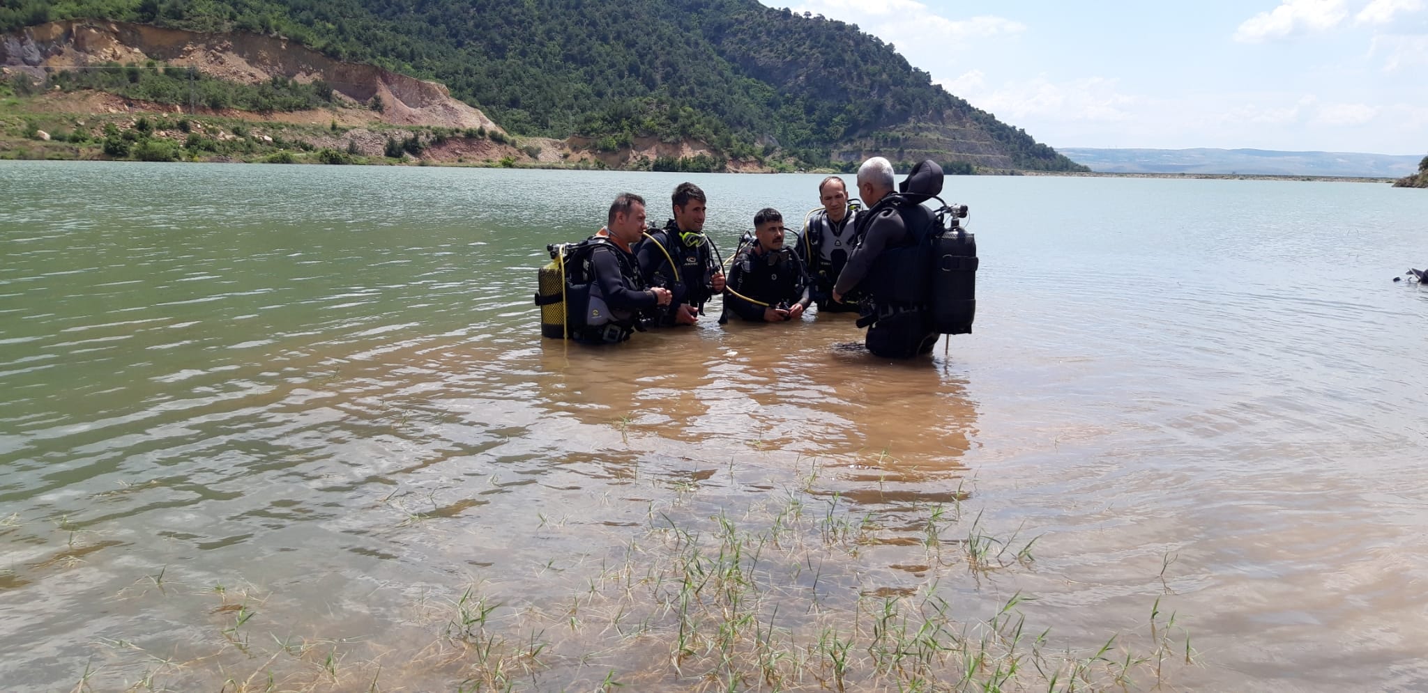 Amasya Belediyesi Su Altı Arama Kurtarma Timi göreve hazırlanıyor