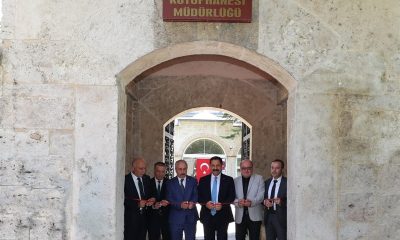 Amasya’da restorasyonu tamamlanan Yazma Eserler Kütüphanesi hizmete açıldı
