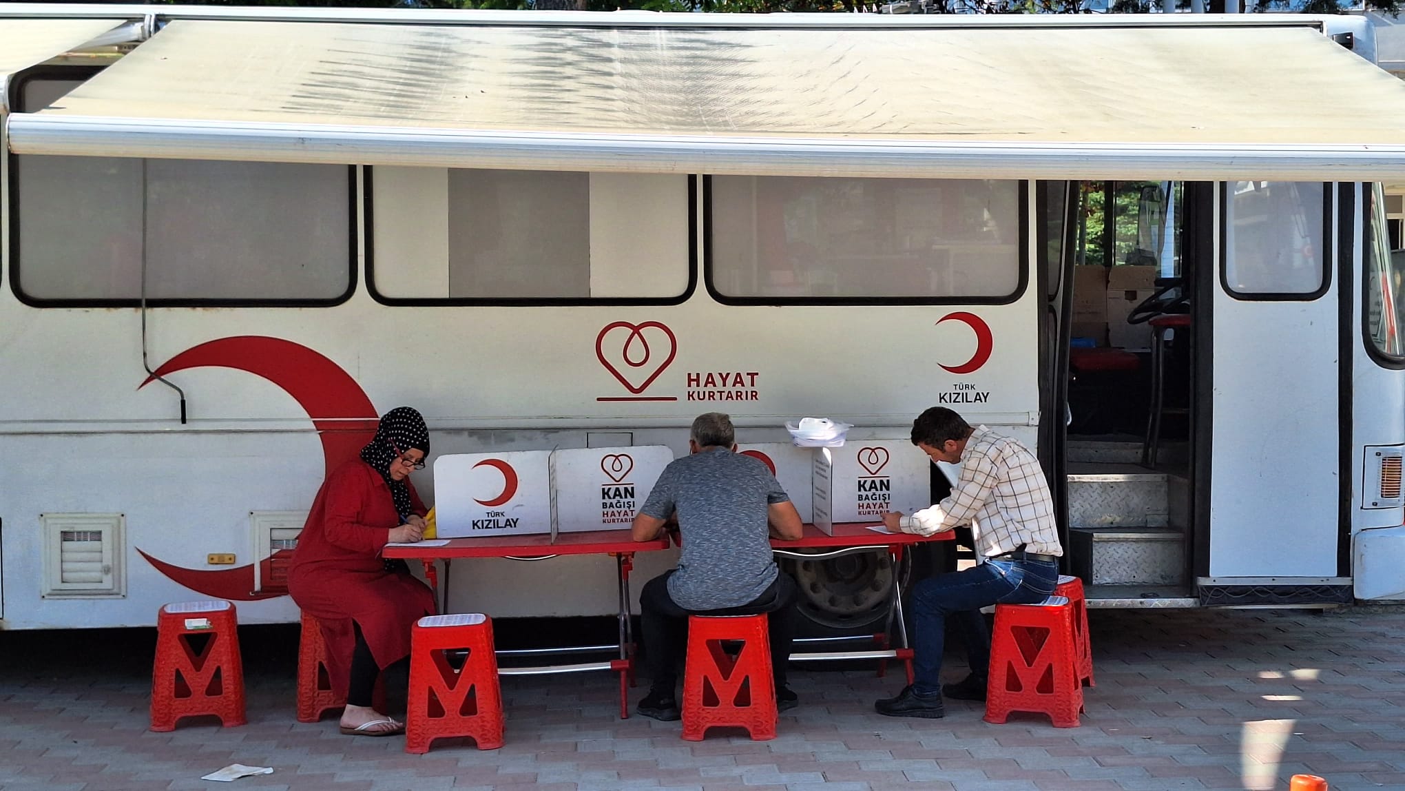 Bafra’da Türk Kızılay iki günde 49 ünite kan bağışı topladı