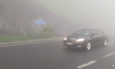 Bolu Dağı’nda sağanak ve sis etkili oldu