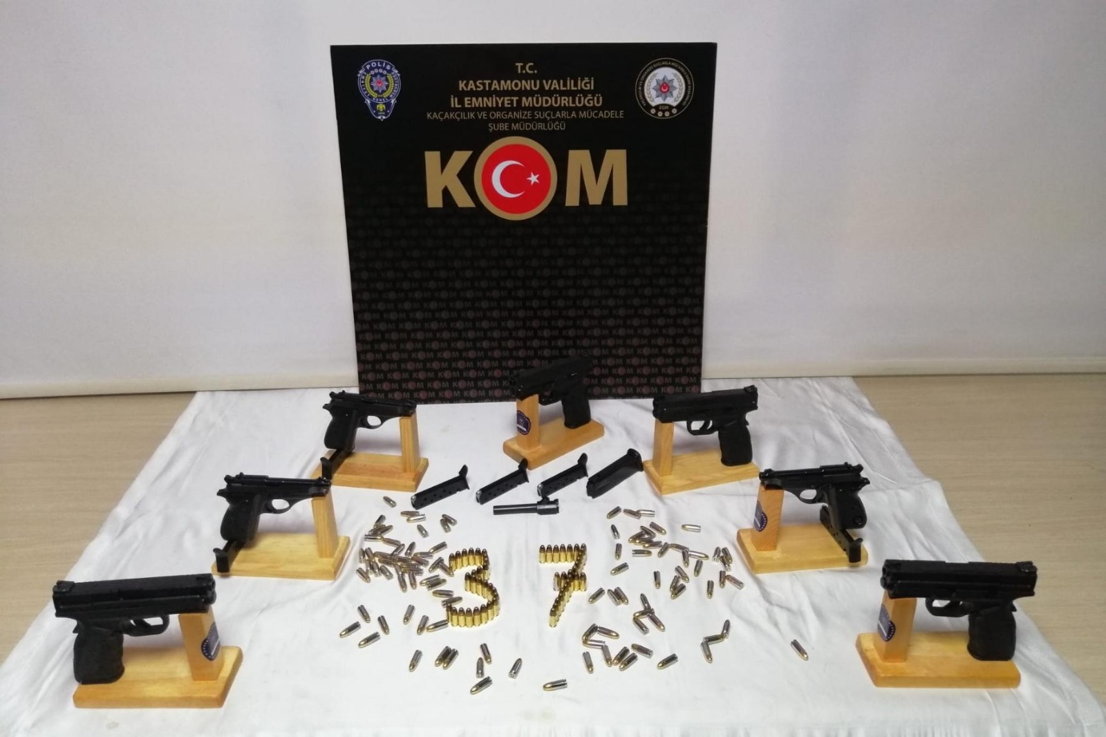 Kastamonu’da silah kaçakçılığı operasyonunda yakalanan zanlı tutuklandı