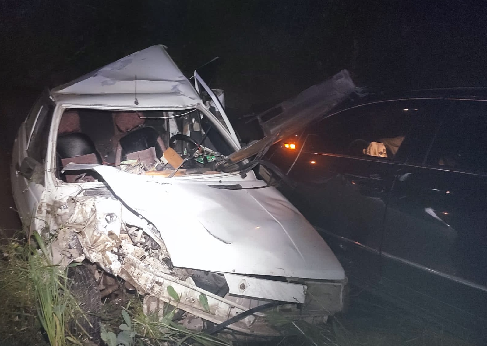 Tokat’ta üç aracın karıştığı kazada 2 kişi yaralandı