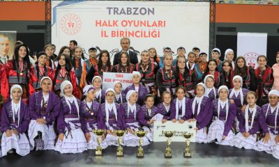 Trabzon’da Halk Oyunları İl Birinciliği yapıldı
