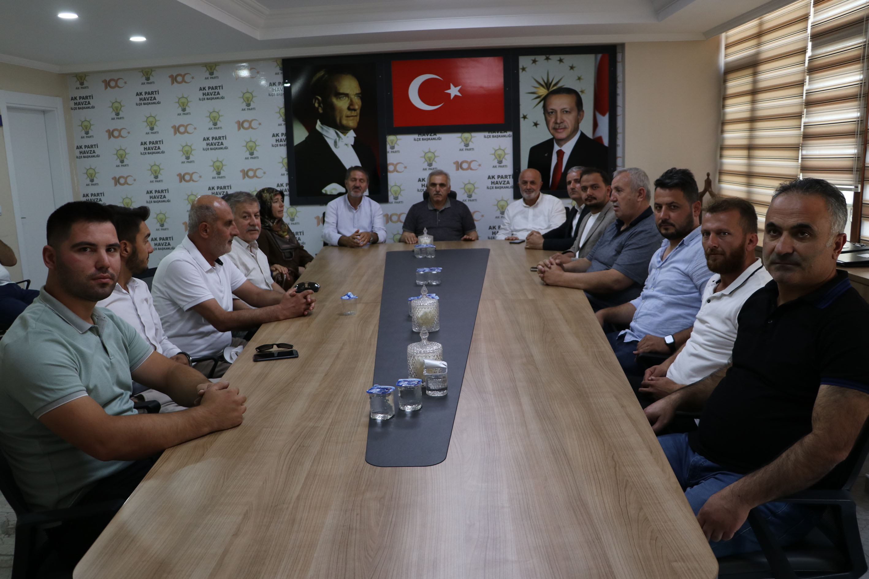AK Parti Yerel Yönetimler Başkan Yardımcısı İnci, Havza’yı ziyaret etti