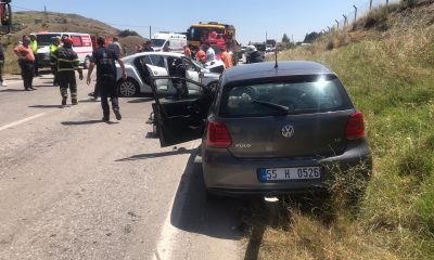 Amasya’da iki otomobil çarpıştı, 1 kişi öldü, 5 kişi yaralandı