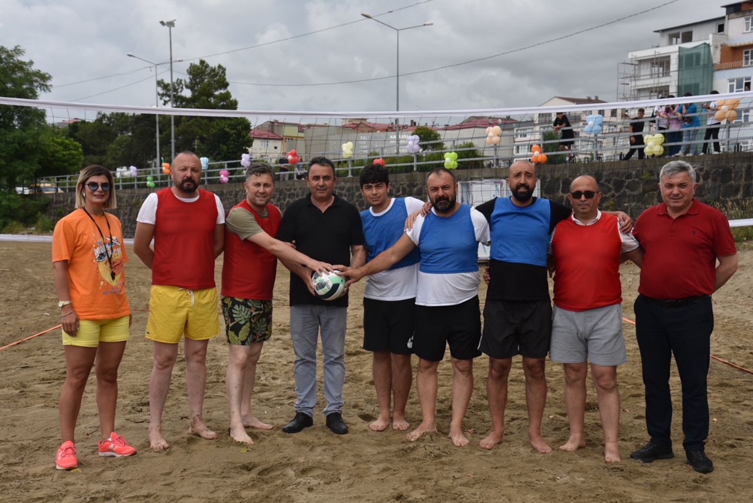 Espiye’de “1. Plaj Voleybolu Turnuvası” başladı