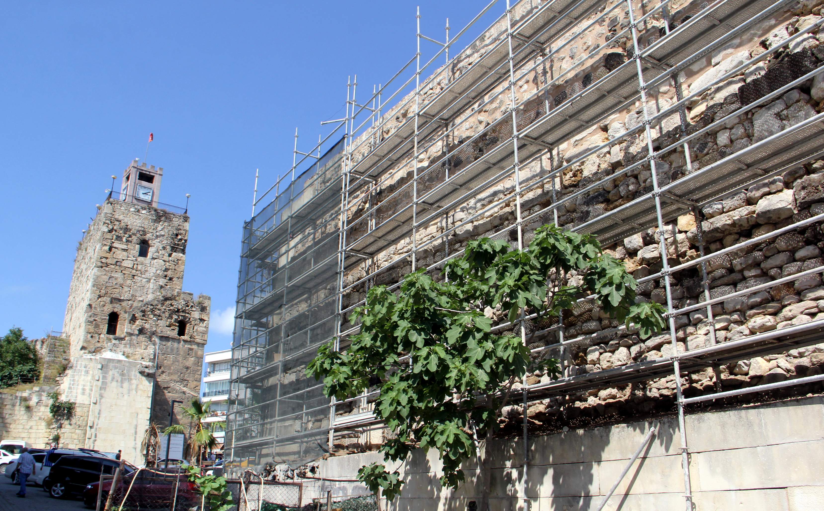 Sinop Kalesi’nde restorasyon çalışmaları devam ediyor