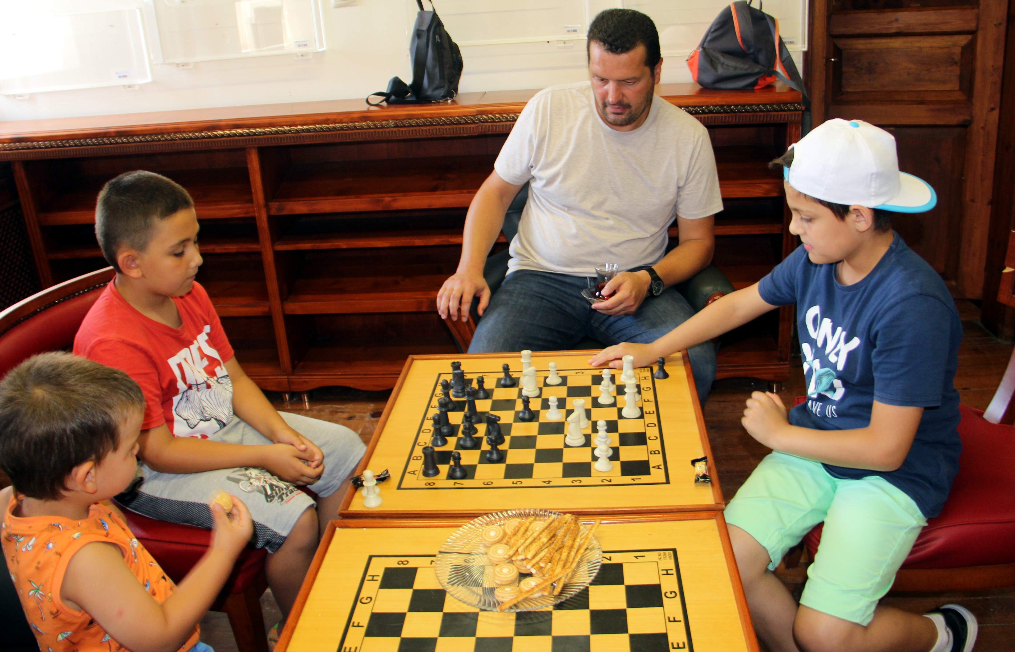 Sinop’ta kütüphane etkinlikleri satranç turnuvasıyla başladı