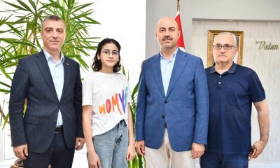 Terme Belediye Başkanı Kılıç, LGS sınavında dereceye giren öğrencileri ödüllendirdi