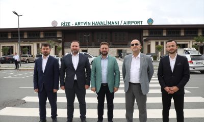 AK Partili Avcı, Rize-Artvin Havalimanı’nda incelemelerde bulundu: